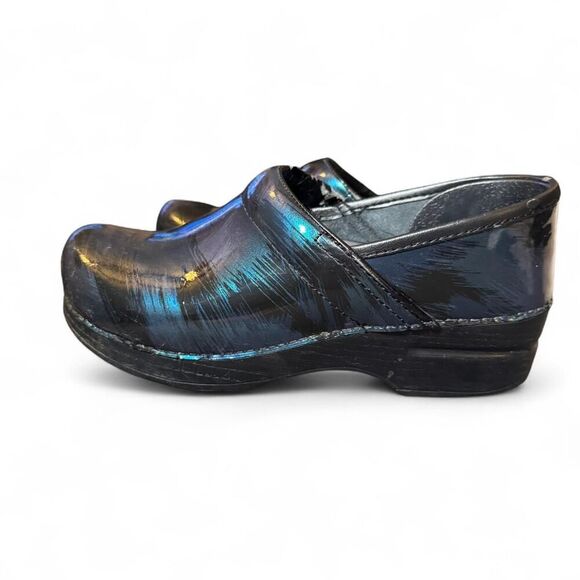 Dansko Women’s Black Leather Professional Clogs Size 38 EU (7.5–8 US) Comfort Wo - Picture 3 of 8